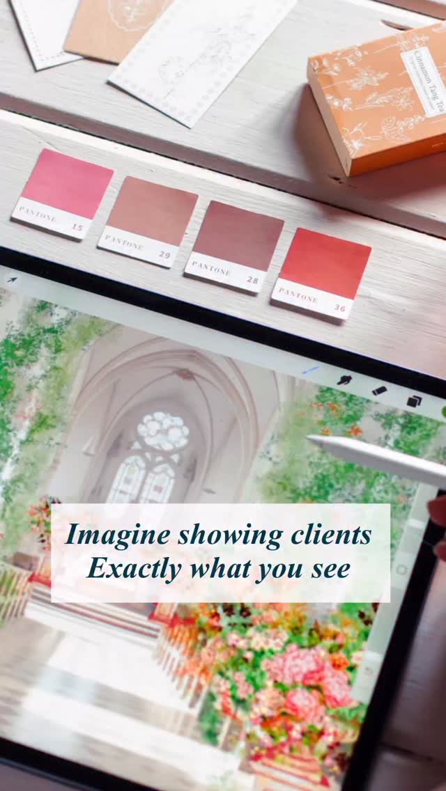 Not everyone feels confident drawing — and yet so much of our work relies on communicating ideas clearly.
These custom Procreate brushes were created specifically for designers who want to turn concepts into polished visuals quickly and professionally.

Inside the bundle you’ll find:
🌿 Foliage brushes featuring the greenery we use again and again
🌸 Flower brushes that allow you to build seasonal varieties in seconds
🎨 Dual-colour brushes that instantly add shadow, depth and dimension

No laborious rendering in canva.
No flat, lifeless sketches.
Just intuitive tools that help you convert what’s in your head into something your client can actually see.

Take your iPad to a client meeting. Photograph the space you’re about to decorate. Then sketch directly over the image — building arches, meadows or installations in minutes.

Instead of trying to explain your vision, you can show it.

You can buy all the collections individually or get all 3 for a discounted price of £39.99 

➡️ Just click on the shop link on the image to see all the Procreate and visual collections 

Note : you’ll need an iPad and stylus with the @procreate app downloaded - it’s just £12.99 for lifetime access - trust me you’ll love it!