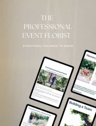 My Professional Event Florist Workbook is your practical guide for the season ahead.

Designed to help you work smarter, feel prepared and be more profitable, it brings together the essential knowledge needed to run a successful event floristry business. It covers far more than flowers, supporting you with the planning, decision-making and professional standards that sit behind great event work.
Packed with clear guidance and industry experience, it helps you stay organised, confident and in control throughout the year.
If you want a calmer, more structured and more profitable season, this workbook will support you every step of the way.
Available now – start the year on solid ground. - click the link in post to buy.