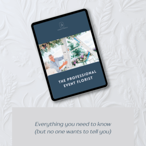The Professional Event Florist Workbook