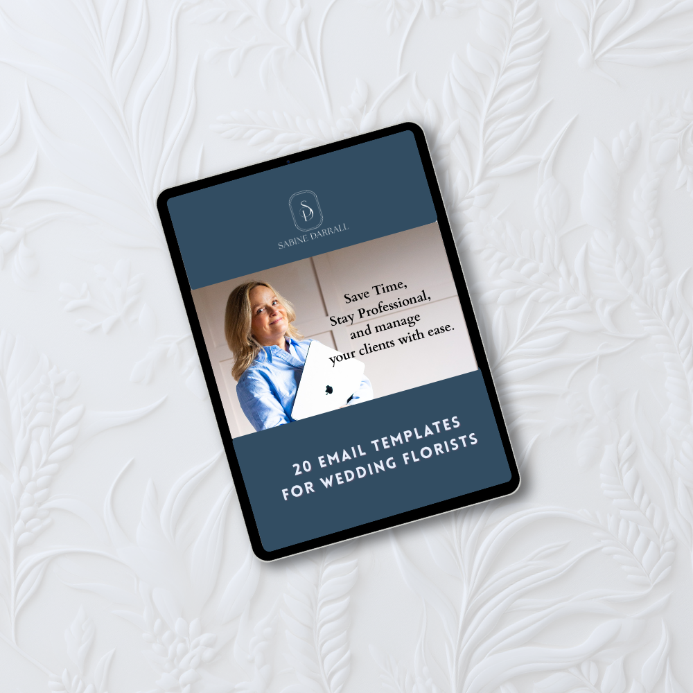 20 Essential Email Responses for Wedding Florists